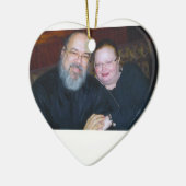 Liefde leeft op forever versiering keramisch ornament (Links)