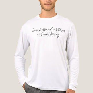 Liefde leende onze gezichten en ging dansen Tri-Blend shirt