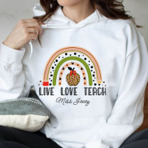 Liefde Leer Inspireren Regenboog Docent Waardering
