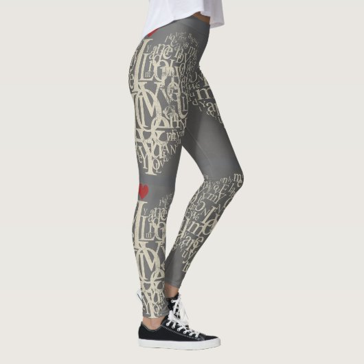Liefde Leggings (Rechts)