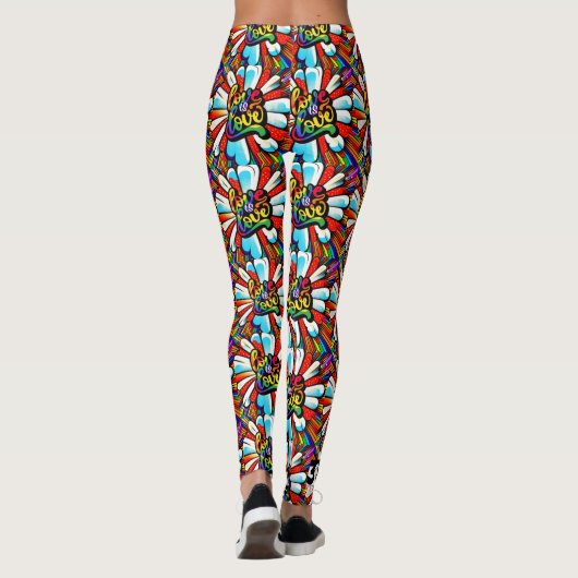 Liefde Leggings (Achterkant)