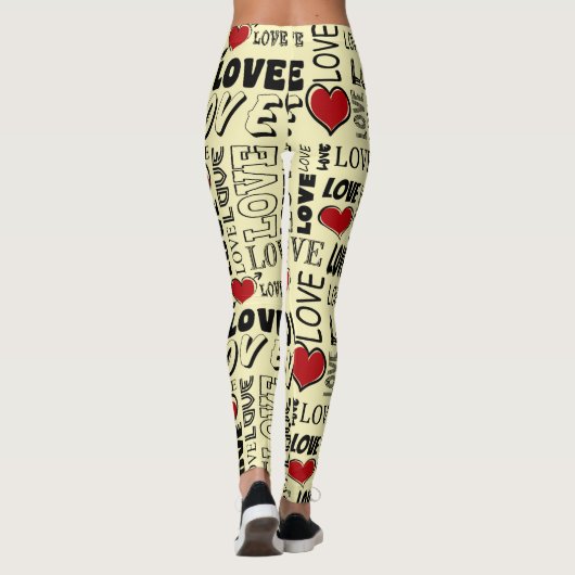 Liefde Leggings (Achterkant)