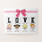 Liefde Legpuzzel (Horizontaal)