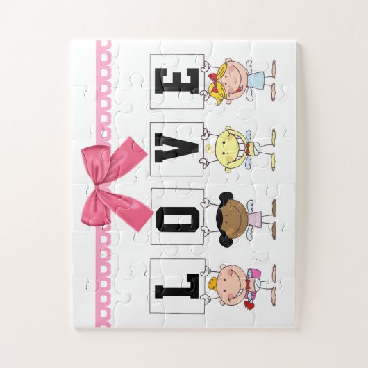 Liefde Legpuzzel (Verticaal)
