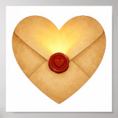 Liefde letter poster (Voorkant)