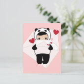 Liefde letters briefkaart (Staand voorkant)