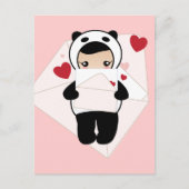 Liefde letters briefkaart (Voorkant)