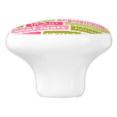 Liefde Letters Keramische Trek Keramische Knop (Zijkant)