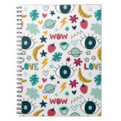 Liefde leuke ogen design notitieboek (Voorkant)