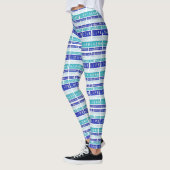 Liefde Leven Citaat Yoga Gym oefent Leggings Pants (Links)