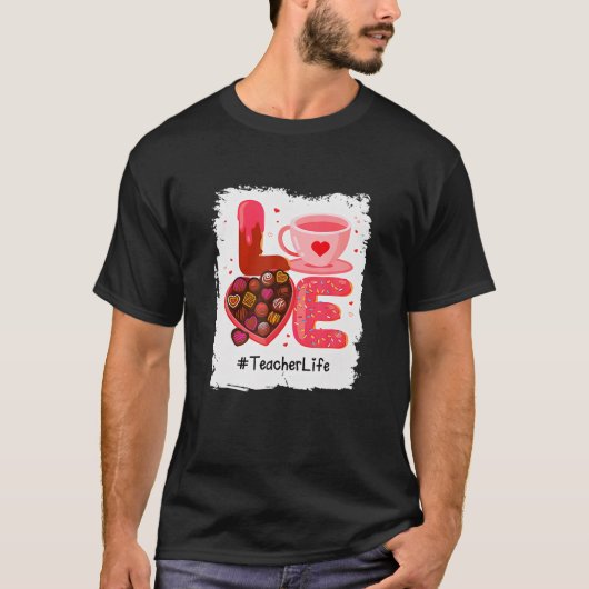 Liefde Levenaar Valentine Dag T-shirt (Voorkant)