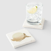 Liefde levenslange beklimmende Onderzetter in de b (Zijkant)