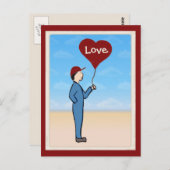 Liefde Levering  Briefkaart (Voorkant / Achterkant)