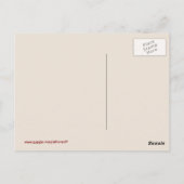 Liefde Levering  Briefkaart (Achterkant)