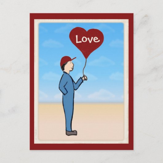 Liefde Levering  Briefkaart (Voorkant)