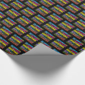 Liefde Lezen Boeken - Genre Word Art Cadeaupapier (Hoek)