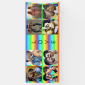 Liefde LGBTQIA+ Gelijkheid en Pride Rally Spandoek (Verticaal)