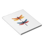 Liefde Libellen kind klein eenvoudig Minimalistisc Notitieblok (Schuin)