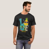 Liefde Lichamelijke Opvoeding Leraar Ananas Summer T-shirt (Voorkant volledig)