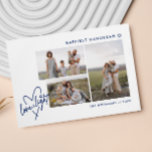 Liefde & Licht Hart Chanoeka 3 Fotokaart Feestdagenkaart<br><div class="desc">Vier het Lichtfestival op een warme, moderne manier met deze aanpasbare Chanoeka-fotokaart - perfect om liefde, licht en vreugde te delen met degenen die er het meest toe doen. Ontworpen met eenvoud en elegantie, deze kaart is voorzien van een oprechte "Liefde en Licht" boodschap in een handgeschreven script, ingelijst in...</div>