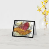 Liefde, Licht, Joy en Hope Kaart (Gele Bloem)