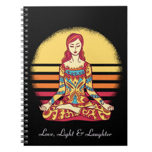 Liefde Licht Lach Meditatie Yoga Dagboek Notitieboek