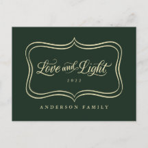 Liefde & lichte klassieke gouden Lijst