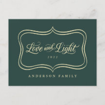 Liefde & lichte klassieke gouden Lijst