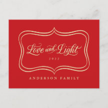 Liefde & lichte klassieke gouden Lijst