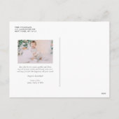 Liefde & lichte penseel met de titel Gold Happy Ha Feestdagenkaart (Achterkant)