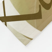 Liefde, liebe, kara, cher, käre, querido, text, ro fleece deken (Hoek)