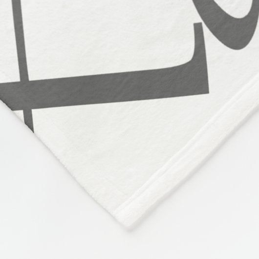 Liefde, liebe, kara, cher, käre, querido, text, ro fleece deken (Hoek)