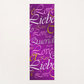 Liefde, liebe, kara, cher, käre, querido, text, ro yogamat (Voorkant)