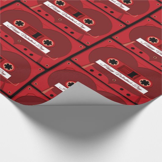 Liefde liedjes Mengsel tapewisselpapier Cadeaupapier (Hoek)