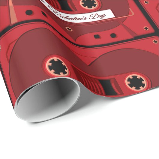 Liefde liedjes Mengsel tapewisselpapier Cadeaupapier (Rol Hoek)