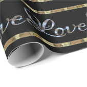 Liefde Liefde Elegant Designer Cadeaupapier (Rol Hoek)