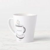 Liefde Liefde Liefde Alle Koffie Latte Mok (Linkerhoek)