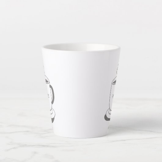 Liefde Liefde Liefde Alle Koffie Latte Mok (Voorkant)