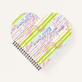 Liefde Liefde Liefde is alles wat je nodig hebt Th Notitieboek