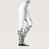 liefde liefde liefde leggings (Rechts)