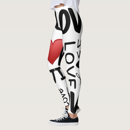 Liefde, liefde, liefde leggings (Links)