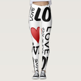 Liefde, liefde, liefde leggings