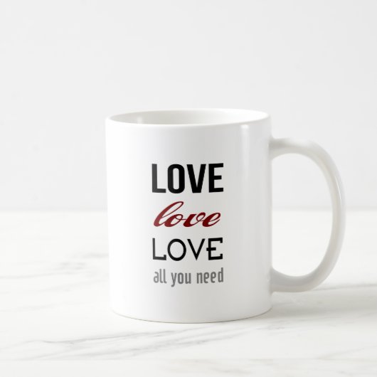 Liefde Liefde Liefde Mok (Rechts)