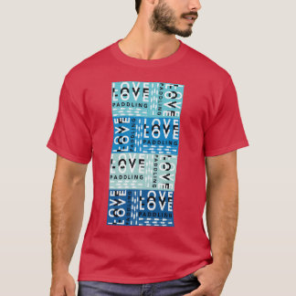 Liefde Liefde Liefde Roeien cadeau T-shirt