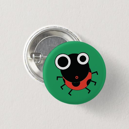 Liefde, liefde, liefde ronde button 3,2 cm (Voorkant /achterkant)