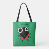 Liefde, liefde, liefde tote bag (Achterkant)
