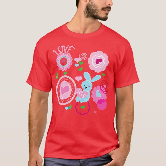 Liefde Liefde T-shirt (Voorkant)