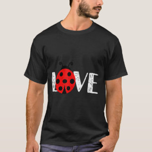Liefde Lieveheersbeestjes Schattig Insect Geliefde T-shirt