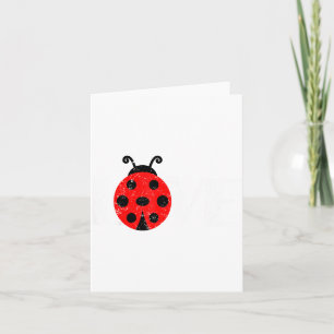 Liefde Lieveheersbeestjes Schattig Insect Liefje V Kaart