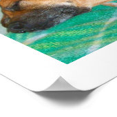 Liefde lijkt met het hart, niet met de ogen poster (Hoek)